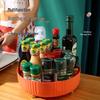 Rotating Kitchen Spice Rack Storage Turntable