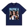 Monica Beltran Vintage Y2K Aesthetic Graphic Tshirt Harajuku Hip Hop Summer T Shirts Casual 100 Cotton Oversized Loose T Shirt