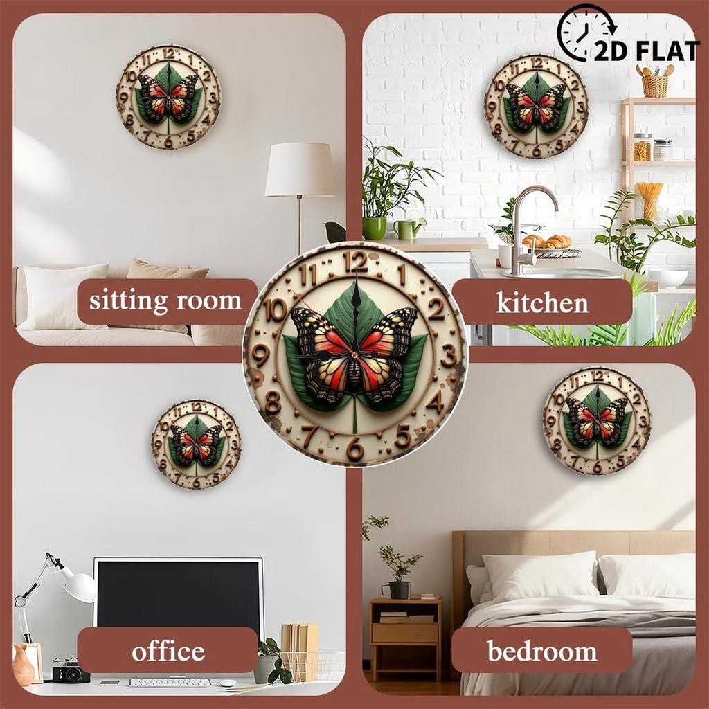 Meaningful Gift 25x25cm Wood Wall Clock More Than Store-Bought