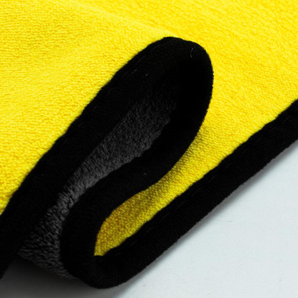 High Density Coral Fleece Car Wash Towel Double Sided Absorbent Drying Cloth Car Cleaning Microfiber Towel