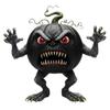 Pumpkin Evil Figurine Spooky Resin Halloween Tabletop Decoration for Home Office Desk Decor Halloween Party Supplies