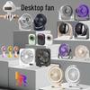Portable Student Desktop Fan: Handheld, Outdoor & Dorm Use - Popular Sale!
