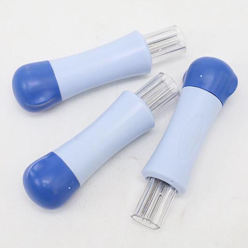 

Шерстяной войлок, тычок и тычок Le, ручной швейный инструмент своими руками, набор сменных игл с 7 головками для тычковой иглы