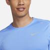 Nike Dri-Fit Rise 365 Solid Crew Neck Running Short Sleeve T-Shirt Men Tops College-Blue CZ9185-412
