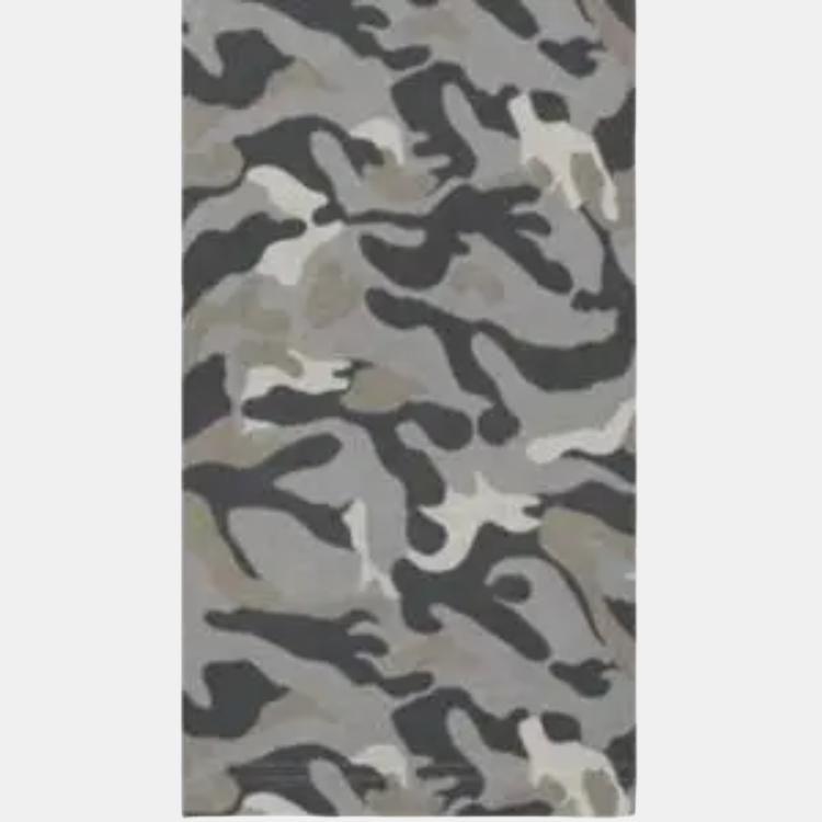 We11done Ss24 Camouflage Studded Logo Crew Neck Short Sleeve T-Shirt Unisex Tops Khaki WD-TT0-24-793-U-GY