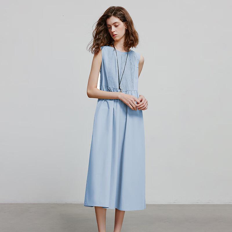Women's Elegant Cooling Tencel Back Cutout Vest Dress