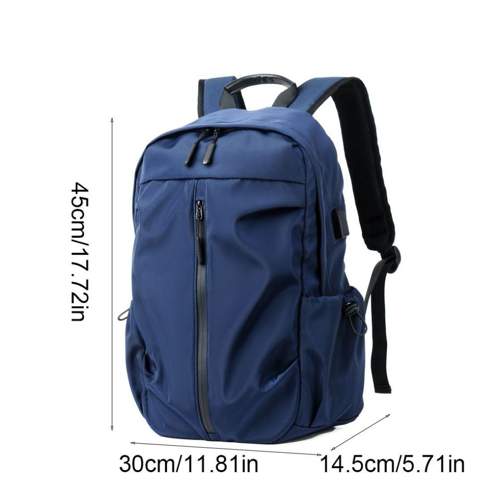 Waterproof Men's Backpack Oxford Cloth Shoulders Bag Fashion Laptop Backpack  Business