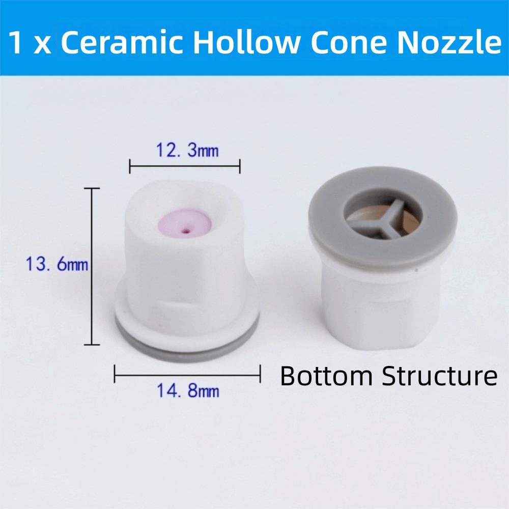 80 Degree Agricultural Sprayer Nozzle Ceramic Core High Pressure Nozzle  Agricultural Spraying