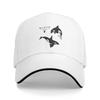 Orca Whale Sticker Cap Fashion Casual Baseball Caps Adjustable Hat Hip Hop Summer Unisex Baseball Hats Customizable