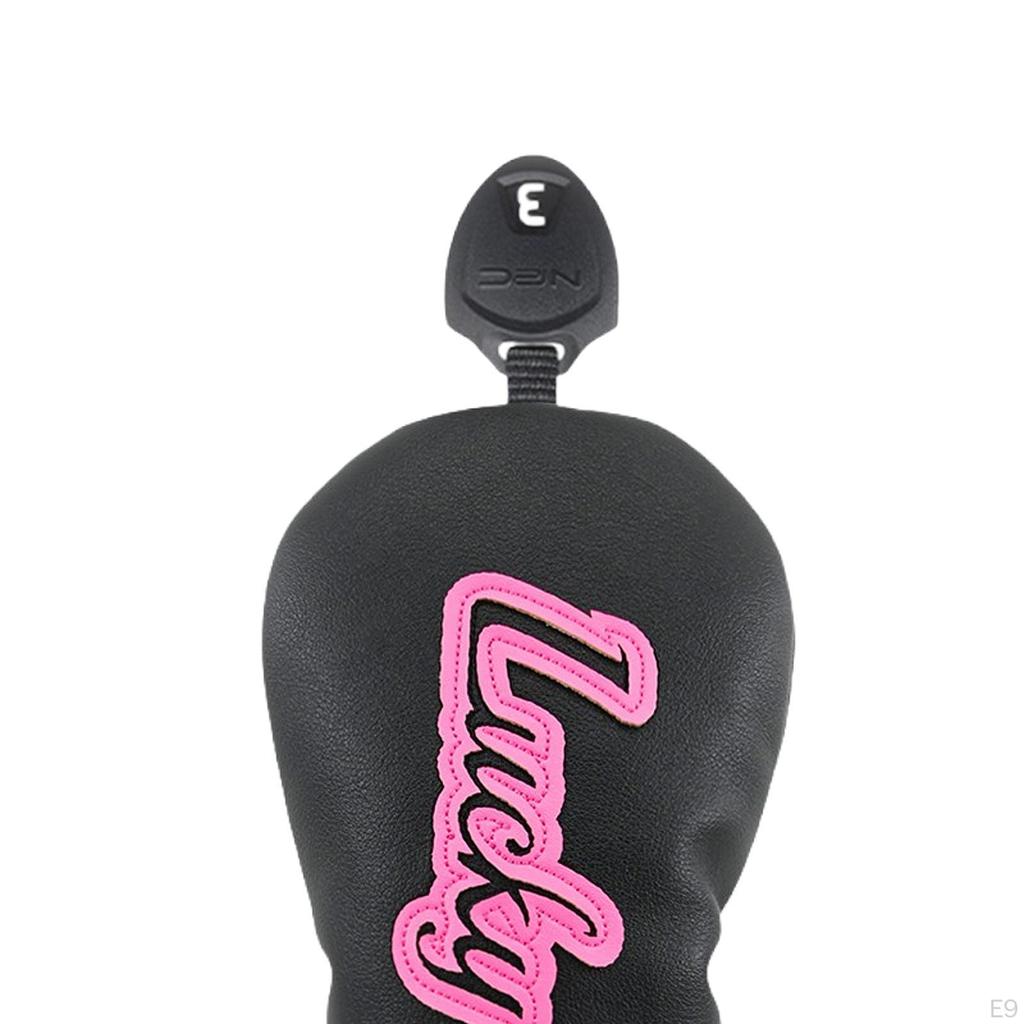 Golf Club Head Cover Anti Scratch Fashion Protective Sleeve Golfer Equipment White A
