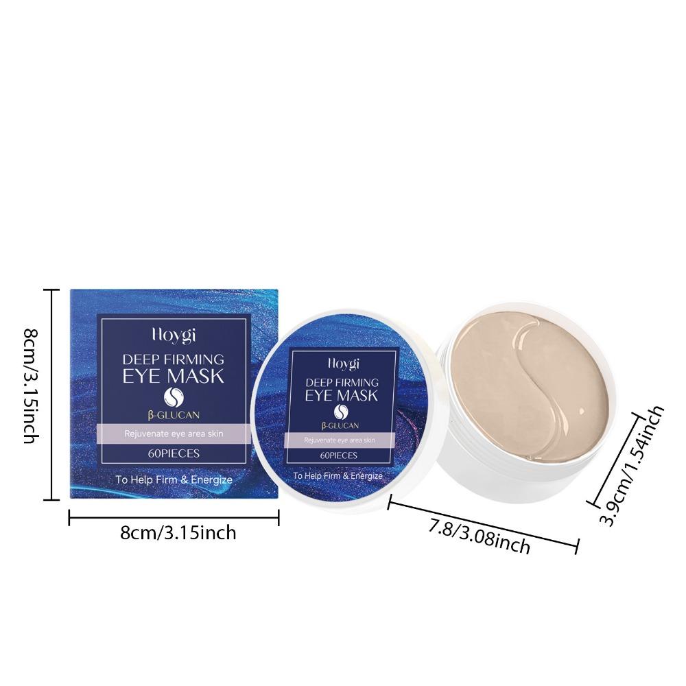 Hydratační a zpevňující oční maska pro šetrnou péči o pleť