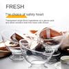 Contenitore per Alimenti Ciotola Diagonale per Frutta Ciotola di Plastica per Insalata Stoviglie da Portata Contenitore per Conservazione Alimenti Durevole
