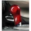 Carbon Fiber Car Gear Shift Knob Cover Sticker  For Chevrolet  Camaro 2010-2015