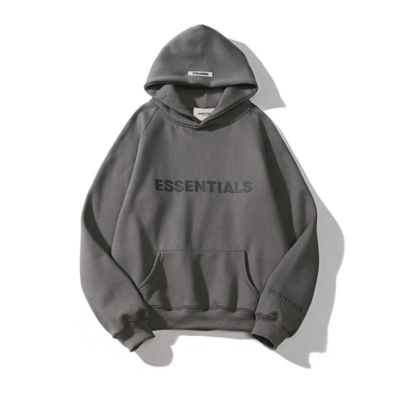 Unisex Oversized Fleece-Lined Hoodie With Embossed Letter Print Casual Streetwear Sweatshirt Men Women