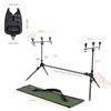 Adjustable Retractable Carp Fishing Rod Pod Stand Holder Fishing Pole Pod Stand Fishing Tackle Fishing Accessory With Alarm