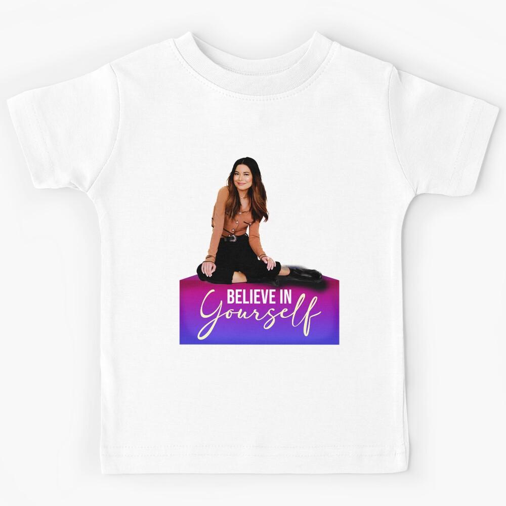 Music Retro Miranda Cosgrove Believe In Yourself Kids T-Shirt 140