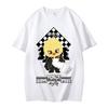Lustiges Cartoon Stray Kpop T-Shirt Cooles Herren-T-Shirt Rundhals Lässig Unisex Streetwear Anime Mode T-Shirt Camisetas Ropa Hombre
