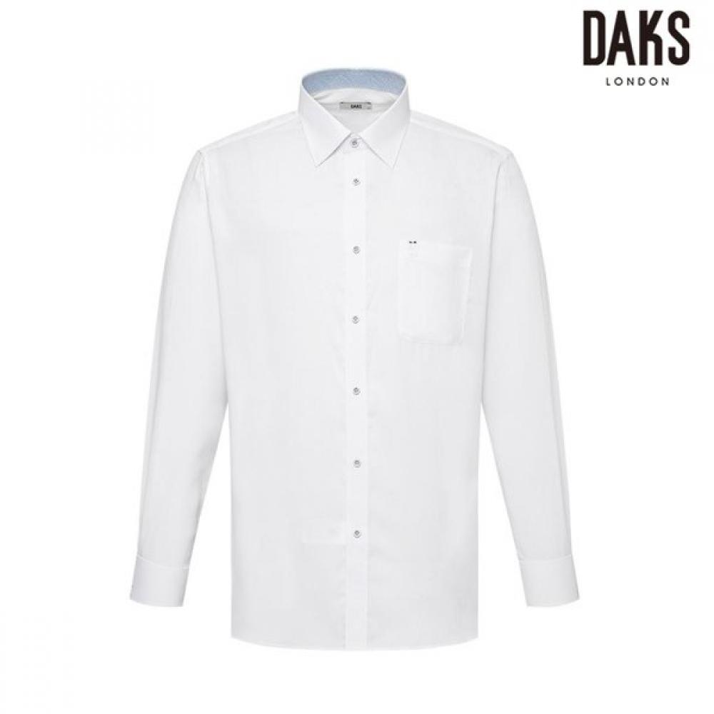 

DakS Men S Rayon Blend Micro Pattern Regular Fit dreSS Shirt dmS1Shdl115a1 white/95