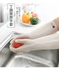Japan Dishwashing Cleaning Gloves Waterproof Silicone Rubber Dish Washing Glove for Household Scrubber Kitchen Clean Tool Scrub