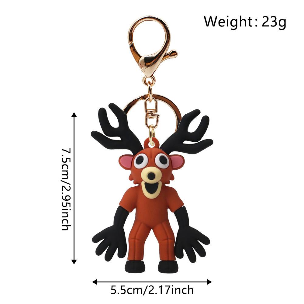 99Nights Horror Game Merchandise 99 Night Doll Toy Keychain Pendant In The Forest
