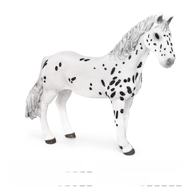 Static Appaloosa Model Collection With Pvc Material For Kids Educational Toys