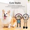 Pet Vocal Chewing Knot Rope Monkey Lion Elephant Plush Toys Dog Grinding Cleaning Cotton Rope Soft Not Hurt Teeth Pet Supplies