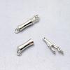 S925 Sterling Silver Handmade DIY Pearl Magnetic Snap Buckle Jewelry Accessory.