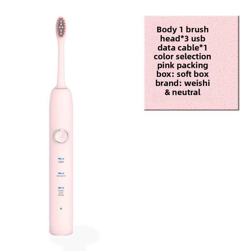 

Электрическая зубная щетка ультразвуковая взрослая пара беспроводная перезаряжаемая мягкая щетина автоматическая зубная щетка