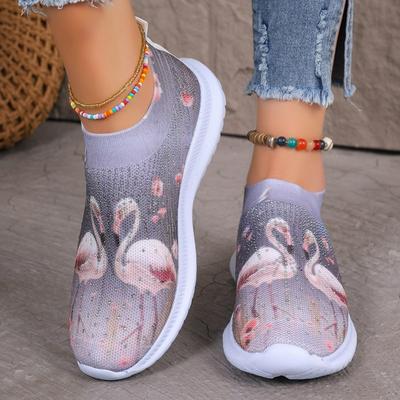 Spring Lightweight Breathable Shoes for Women Non-Slip Soft Sole Slip-On Casual Comfortable Women's Shoes Plus Size 35-43