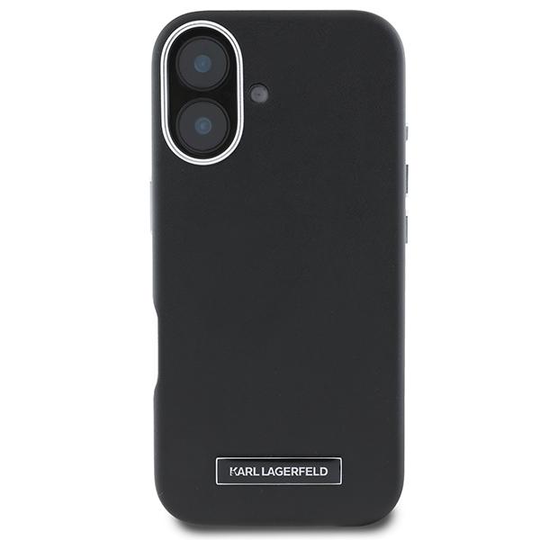Karl Lagerfeld Klhmp16Mpgmsrpk Iphone16 Plus 6.7 Czarny/Black Hardcase Fw Metal Plate Magsafe