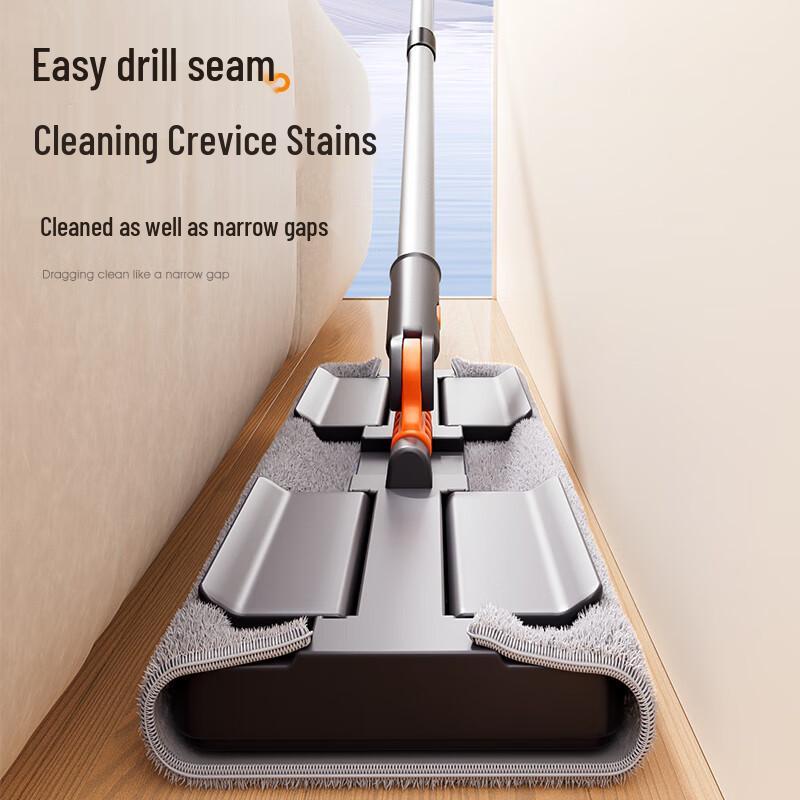 EnjoyHome 38cm Flat Clip Mop