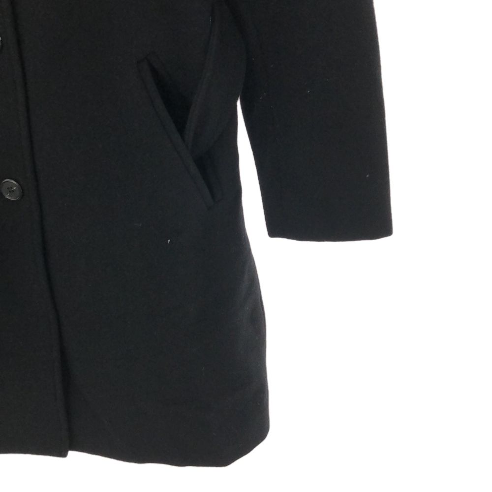 Brooks Brothers Wool Blend Chester Coat 7 Black Women Used