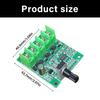 3A DC6V-24V Brushless Motor Speed Controller With 3 Phase Regulation And Reverse Polarity Protections Cleaning Equipment