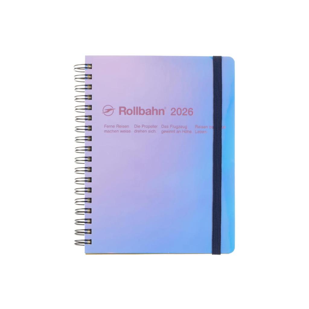 [Delfonics Planner 2026 Edition / Starting October 2025] Rollbahn Metallic Large Monthly Planner (Polarized)