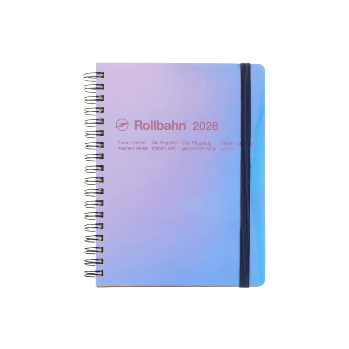 

[Delfonics Planner 2026 Edition / Starting October 2025] Rollbahn Metallic Large Monthly Planner (Polarized)