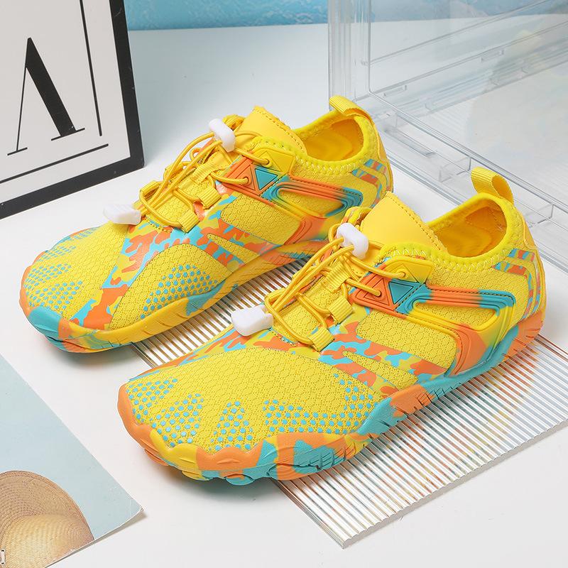 New camouflage outdoor creek walking shoes women's wading shoes men's beach shoes quick-drying breathable swimming shoes snorkeling shoes