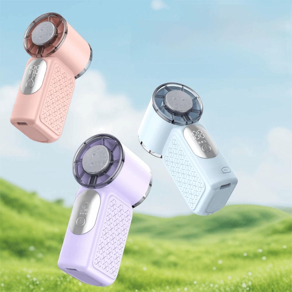 Ultra-Long Battery Life Portable Handheld Fan Personal Cooling Fan for 5V/1A/2000mAh Travel