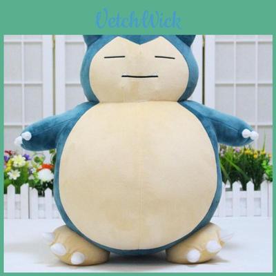 Big Jumbo Pokemon Snorlax Plushie 12" Soft And Adorable Kabigon Pillow Cushion