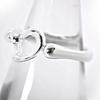 [Used] TIFFANY 925 Open Heart Ring / Size 9 / j7-9
