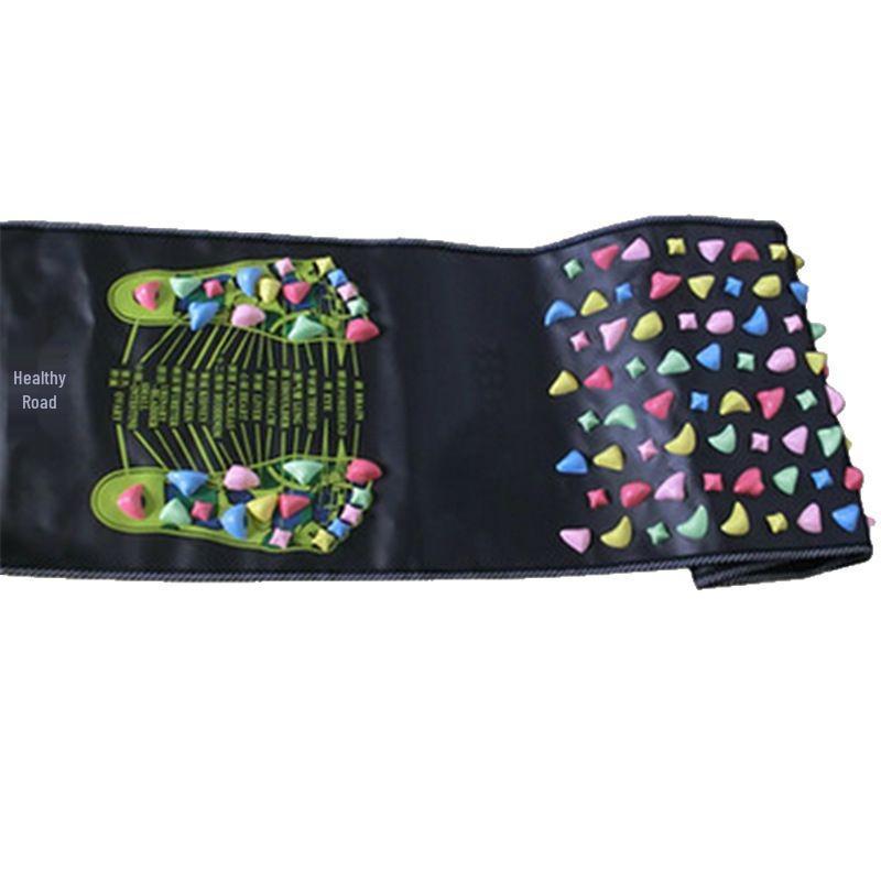 Pebble Foot Massage Mat - Health Walking Therapy and Fitness Equipment