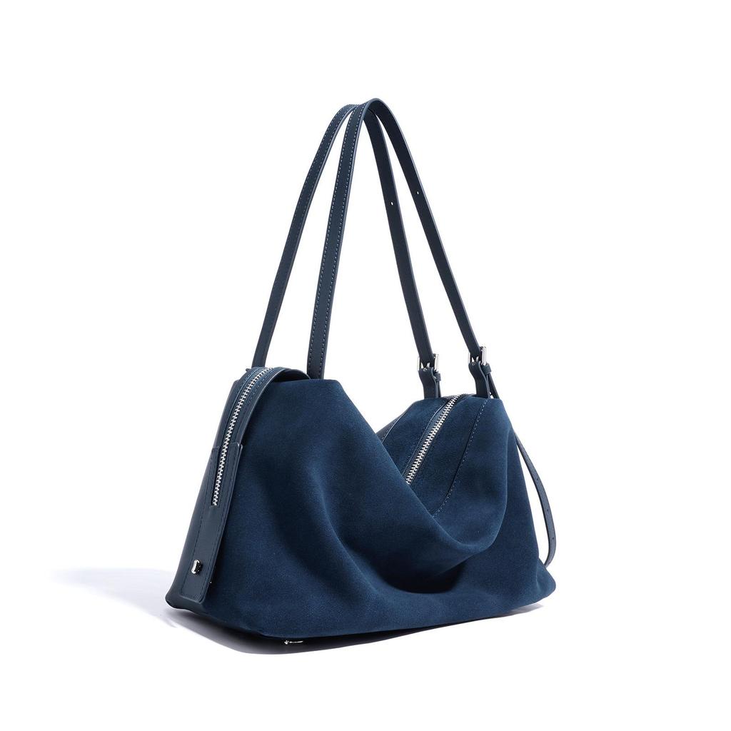 2025 Premium Matte Boston Shoulder Bag - Women's Autumn/Winter Pillow Bowling Style