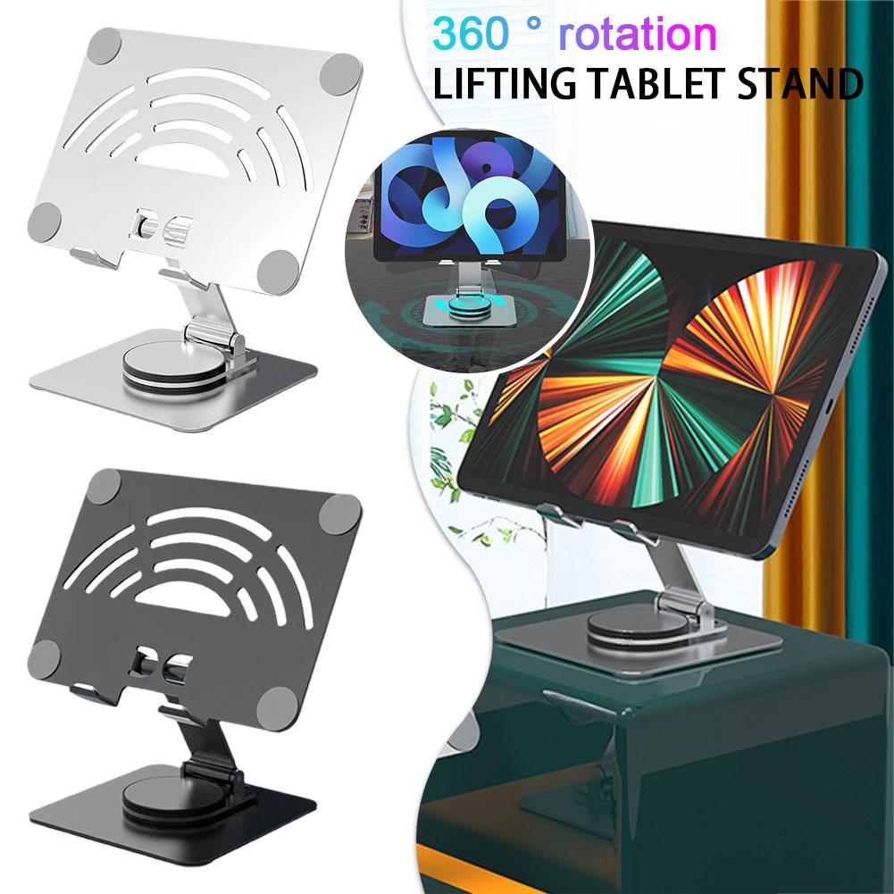 Suport telefon mobil multifuncțional din aliaj de aluminiu, suport pliabil pentru tabletă, suport pentru tabletă desktop M5I4