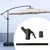 Outdoor Yard For Deck Picnic Garden Accessories Holder For Patio Umbrella Lifting Handle Heavy Duty Attachment Parasol Mount