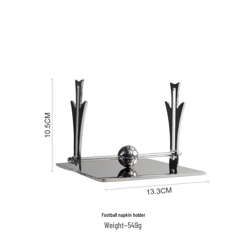 

Квадратная подставка для салфеток из нержавеющей стали - Креативное настольное хранилище и пресс для салфеток