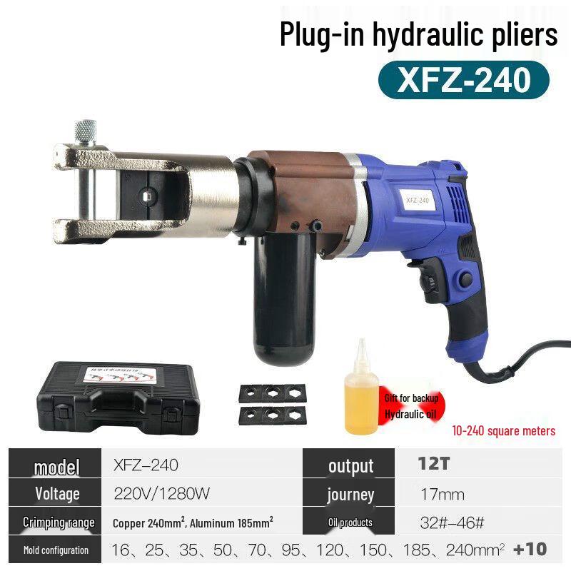 EZ400 Electric Hydraulic Crimping Pliers CN plug (adapter included)
