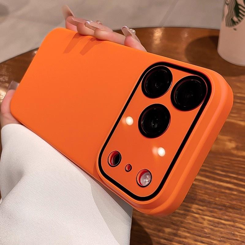 Luxury Matte Slim Hard PC Shockproof Phone Case For iPhone 17 16 15 14 13 12 11 Pro Max Glass Lens Camera Protection Back Cover