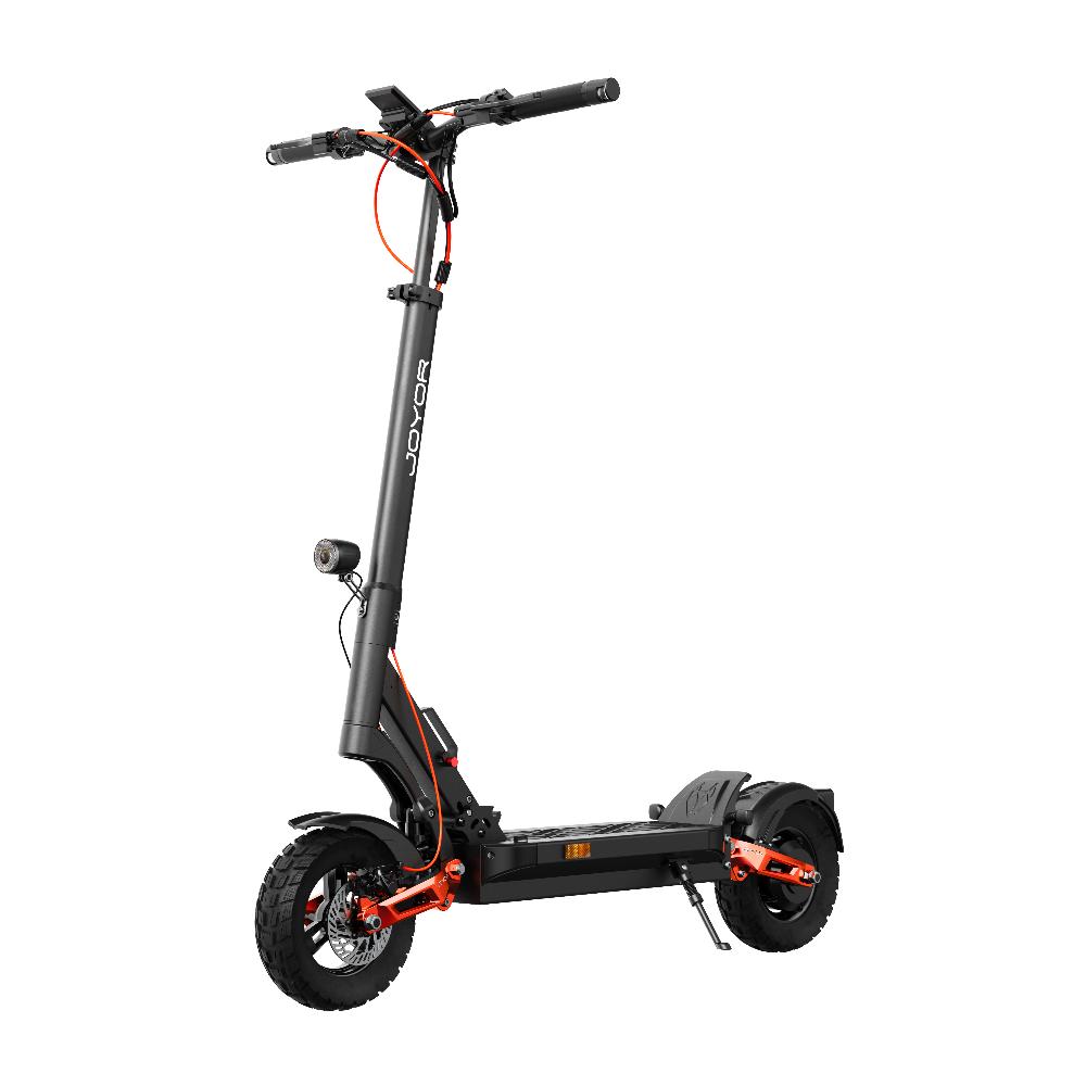 Joyor T6E ABE Compliant Electric Scooter 500W & 48V 18Ah, 70km Range & 20km/h, Full Suspension & Dual Disc Brakes, 10" Kids E-Scooter