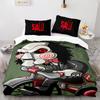 Chainsaw Fright Bedding Set Single Twin Full Queen King Size Halloween Bed Set Aldult Kid Bedroom Duvet cover Sets 3D Print 011