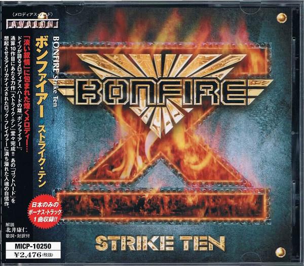CD BONFIRE Strike Ten MICP10250 AVALON 2001 Япония ObiRock Б/у