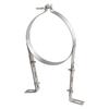 Chimney Pipe Wall Strap Split Ring Hanger Pipe Bracket Clamp for Winter Stove